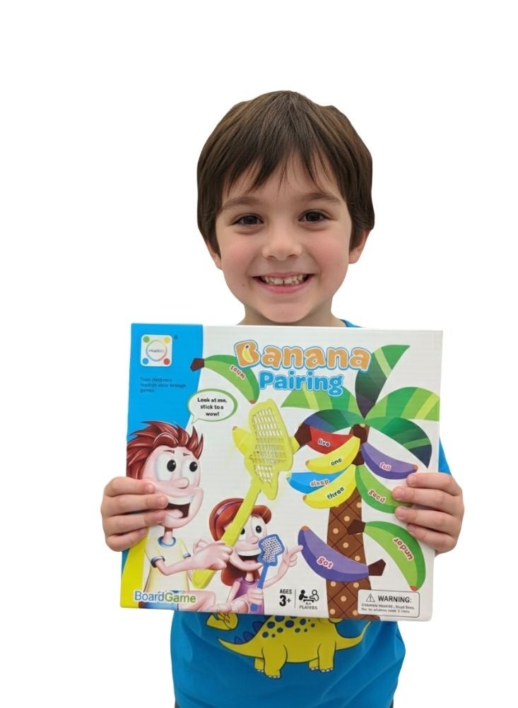 Premium Banana Pairing Educational Matching Game Set – Early Learning Toy for Kids to Build Vocabulary, Word Association & Cognitive Skills - Image 5